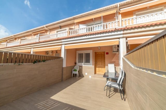 3 chambre Villa/Maison Mitoyenne à vendre à Santiago de la Ribera, San Javier avec garage - 228 000 € (Ref: 10174636)