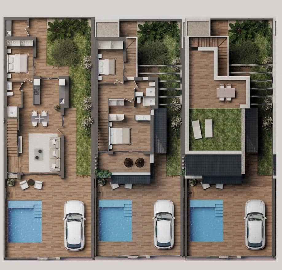 3 bedroom Villa for sale in San Pedro del Pinatar with pool - € 479,900 (Ref: 8943887)