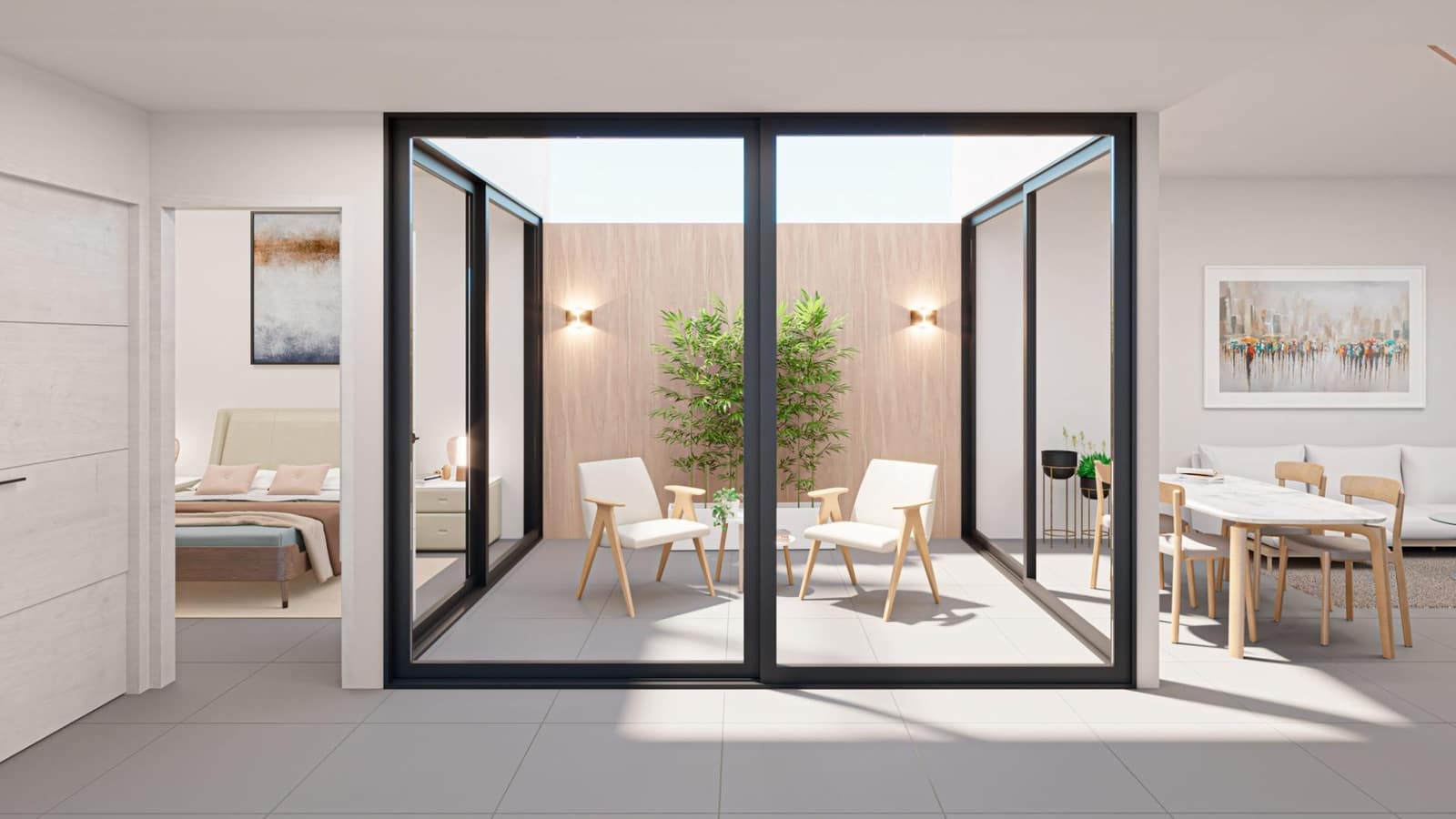 3 soveværelse Rækkehus til salg i San Pedro del Pinatar med swimmingpool - € 295.000 (Ref: 9115981)