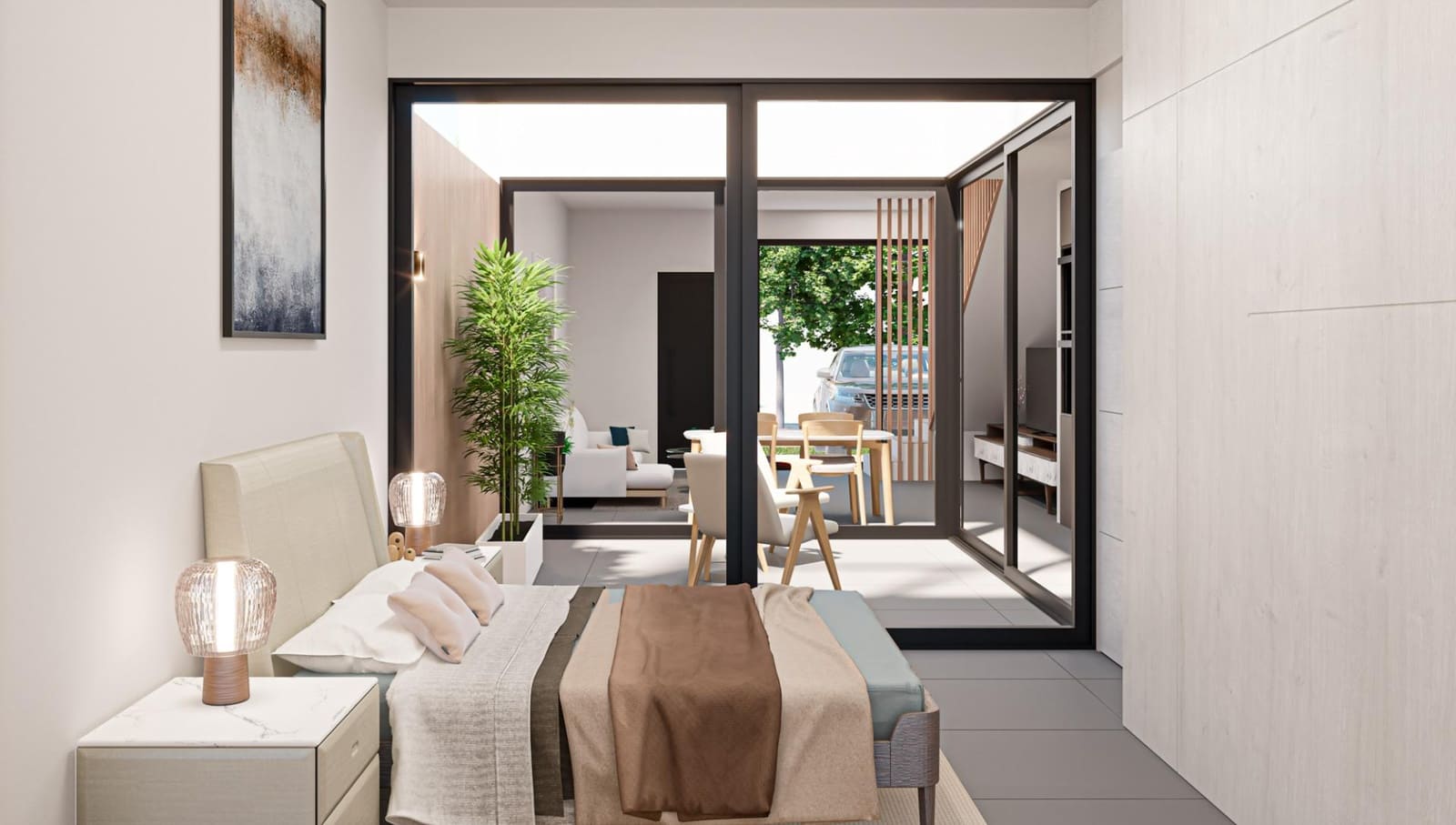 3 soveværelse Rækkehus til salg i San Pedro del Pinatar med swimmingpool - € 295.000 (Ref: 9115981)