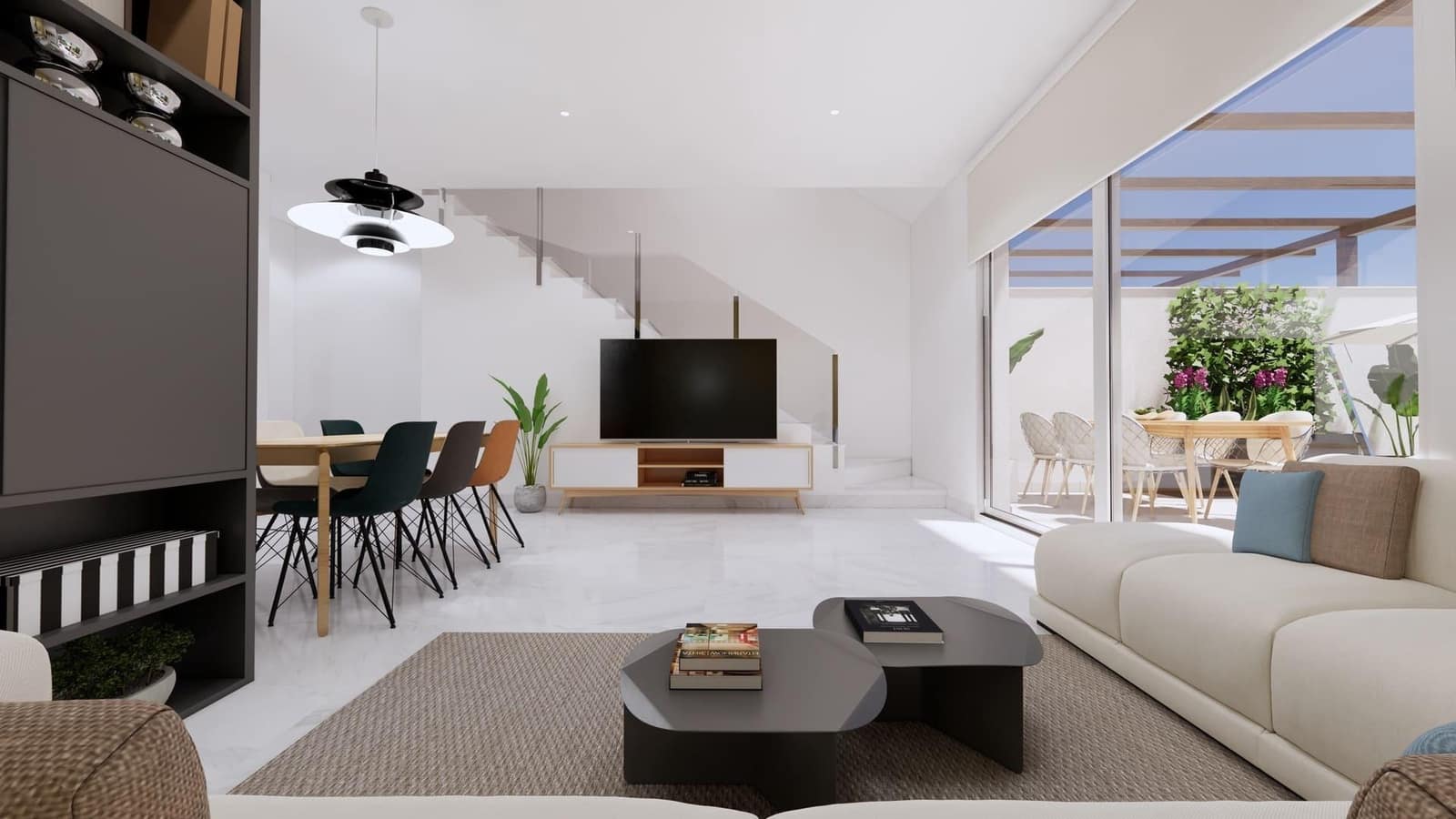 3 soveværelse Byhus til salg i Los Alcazares med swimmingpool - € 357.000 (Ref: 9382781)