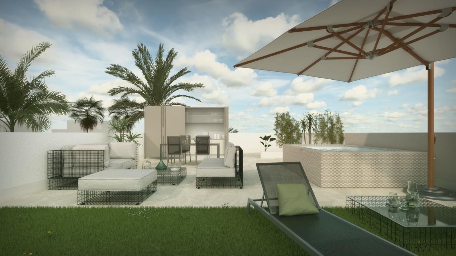 2 soverom Leilighet til salgs i Santiago de la Ribera med svømmebasseng - € 339 000 (Ref: 9551309)