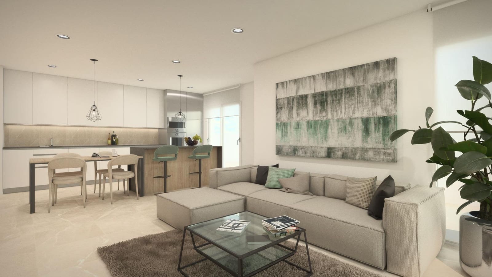 2 soverom Leilighet til salgs i Santiago de la Ribera med svømmebasseng - € 339 000 (Ref: 9551309)