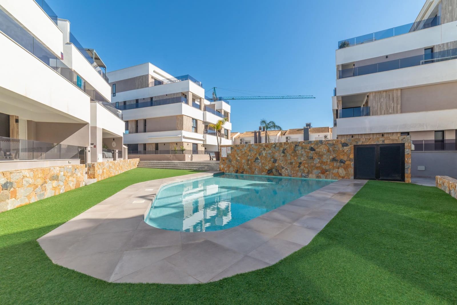 2 makuuhuone Huoneisto myytävänä paikassa Santiago de la Ribera mukana uima-altaan - 299 000 € (Ref: 9666436)