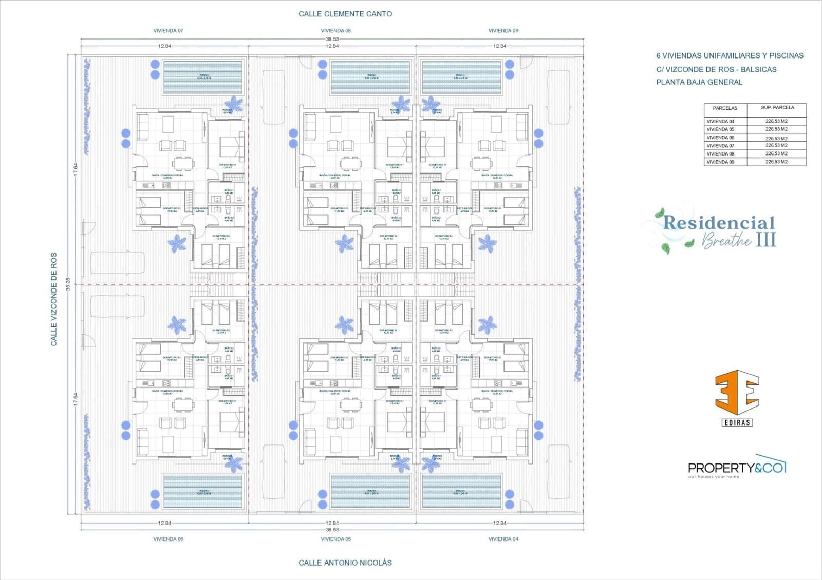 3 chambre Villa/Maison à vendre à Balsicas avec piscine - 325 000 € (Ref: 9670586)