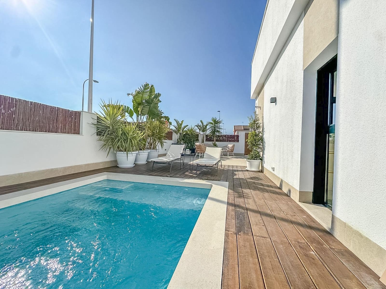 2 quarto Moradia Geminada para venda em Santiago de la Ribera com piscina - 499 000 € (Ref: 9733881)