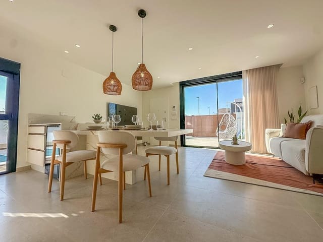 2 quarto Moradia Geminada para venda em Santiago de la Ribera, San Javier com piscina - 499 000 € (Ref: 9733881)