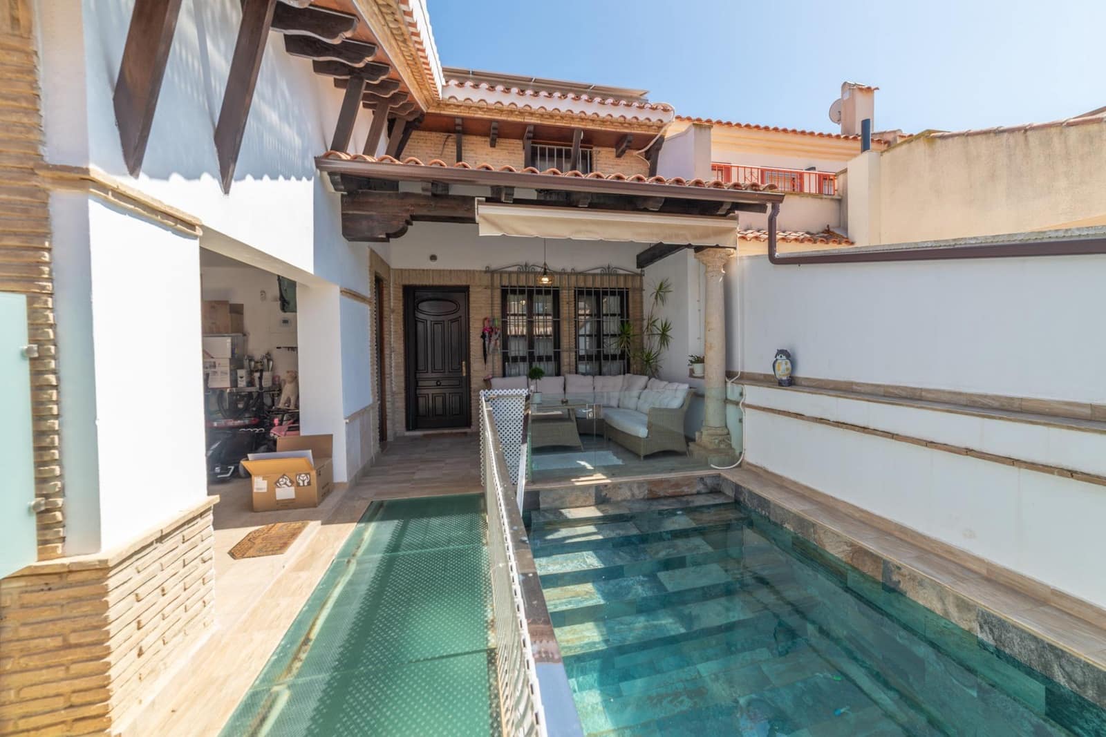 4 camera da letto Villetta a Schiera in vendita in Santiago de la Ribera con piscina garage - 349.000 € (Rif: 9747798)