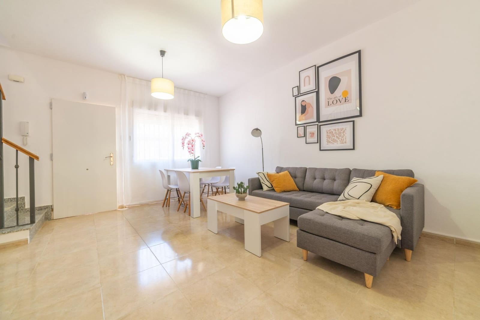 3 soveværelse Rækkehus til salg i Santiago de la Ribera med swimmingpool - € 168.000 (Ref: 9783075)