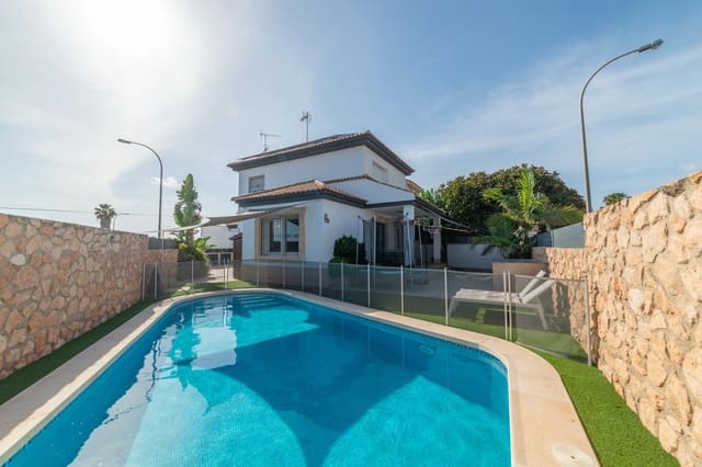 4 sovrum Villa till salu i Santiago de la Ribera, San Javier med pool garage - 475 000 € (Ref: 9884737)