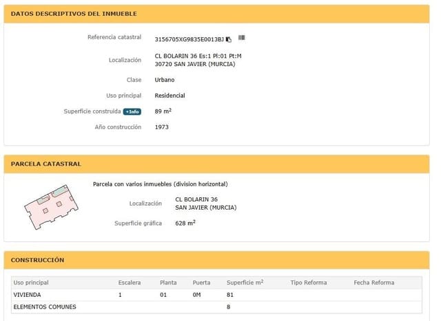 3 soveværelse Lejlighed til salg i Santiago de la Ribera, San Javier - € 79.535 (Ref: 9984961)
