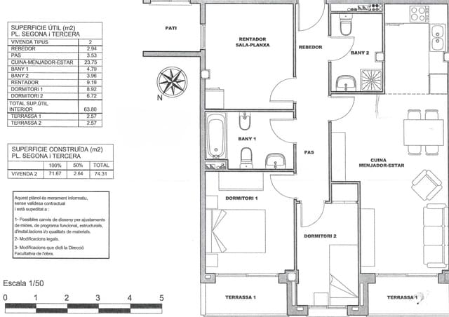 3 sypialnia Mieszkanie na sprzedaż w Amposta - 85 000 € (Ref: 9427950)