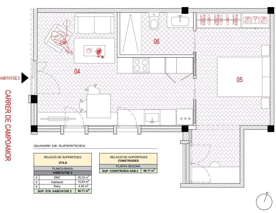 1 soveværelse Lejlighed til salg i Sabadell - € 145.000 (Ref: 9516025)