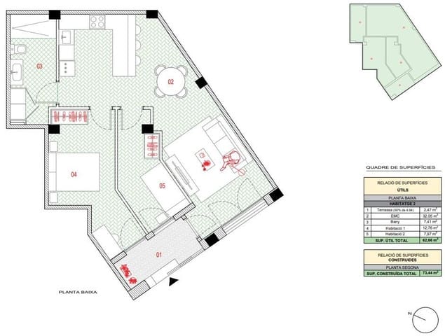 2 soverom Leilighet til salgs i Sabadell - € 220 000 (Ref: 9516027)