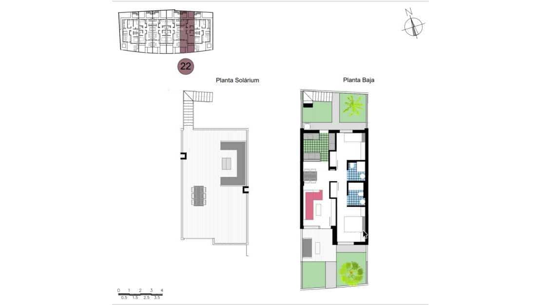 Bungalow de 2 habitaciones en El Vergel / Verger en venta con piscina - 249.000 € (Ref: 10023479)