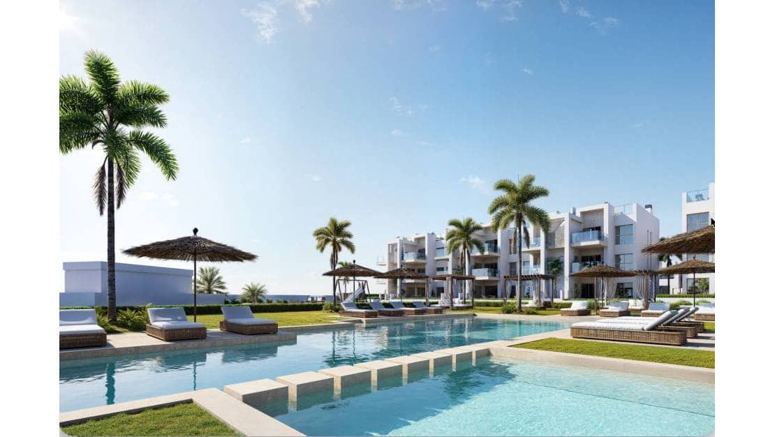 2 soveværelse Lejlighed til salg i Los Alcazares med swimmingpool garage - € 309.000 (Ref: 10027598)