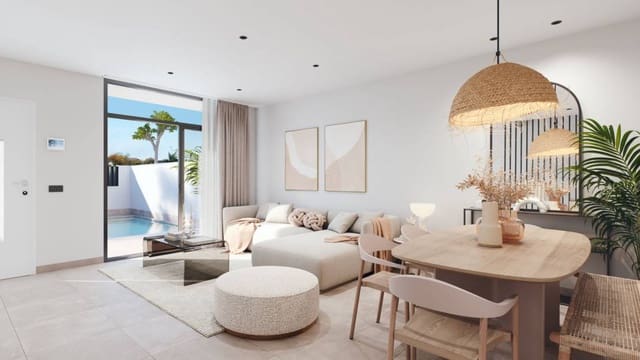 3 sovrum Radhus till salu i San Pedro del Pinatar ciudad, San Pedro del Pinatar med pool garage - 369 900 € (Ref: 7381227)