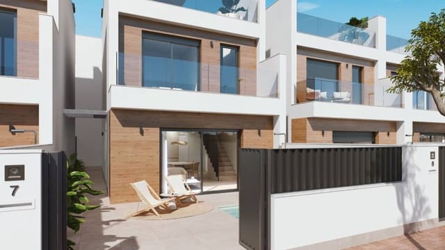3 sovrum Radhus till salu i San Pedro del Pinatar ciudad, San Pedro del Pinatar med pool garage - 369 900 € (Ref: 7381227)