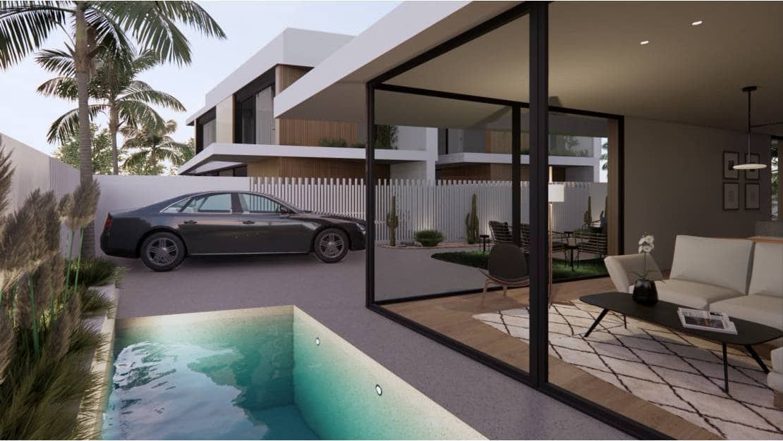 Chalet de 3 habitaciones en Torre de la Horadada en venta con piscina garaje - 628.000 € (Ref: 7699249)