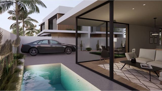 Chalet de 3 habitaciones en Torre de la Horadada, Pilar de la Horadada en venta con piscina garaje - 628.000 € (Ref: 7699249)