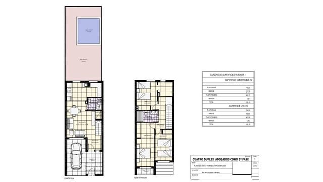 3 bedroom Semi-detached Villa for sale in Pilar de la Horadada ciudad, Pilar de la Horadada with pool garage - € 265,000 (Ref: 8816812)