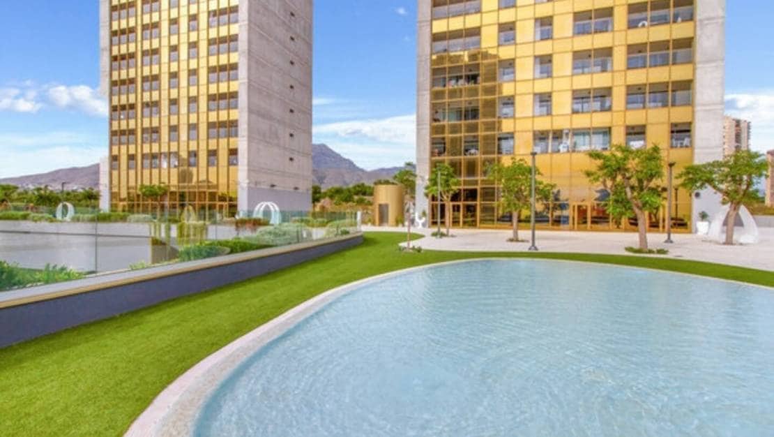 1 soveværelse Lejlighed til salg i Benidorm med swimmingpool garage - € 466.500 (Ref: 8913616)