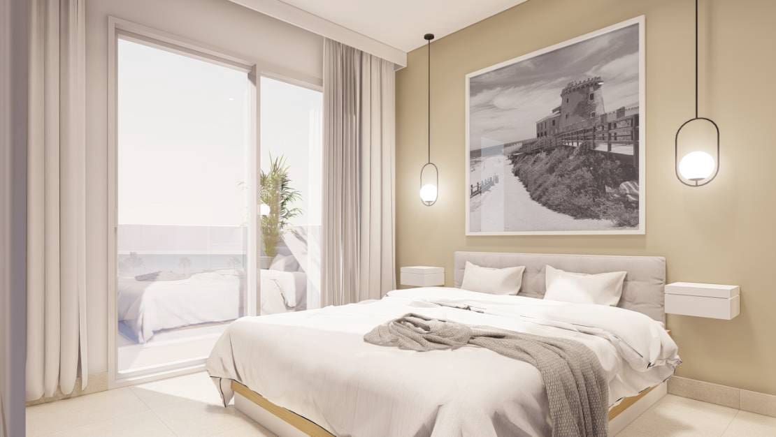 3 makuuhuone Huoneisto myytävänä paikassa Torre de la Horadada mukana uima-altaan 
autotalli - 409 900 € (Ref: 9000656)