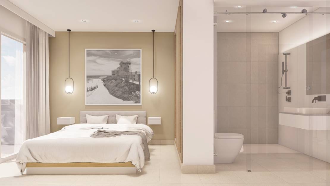 3 makuuhuone Huoneisto myytävänä paikassa Torre de la Horadada mukana uima-altaan 
autotalli - 409 900 € (Ref: 9000656)