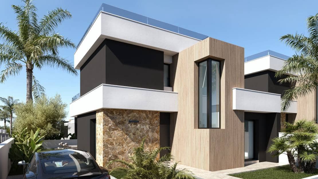 3 chambre Villa/Maison Semi-Mitoyenne à vendre à Ciudad Quesada avec piscine garage - 555 000 € (Ref: 9001951)