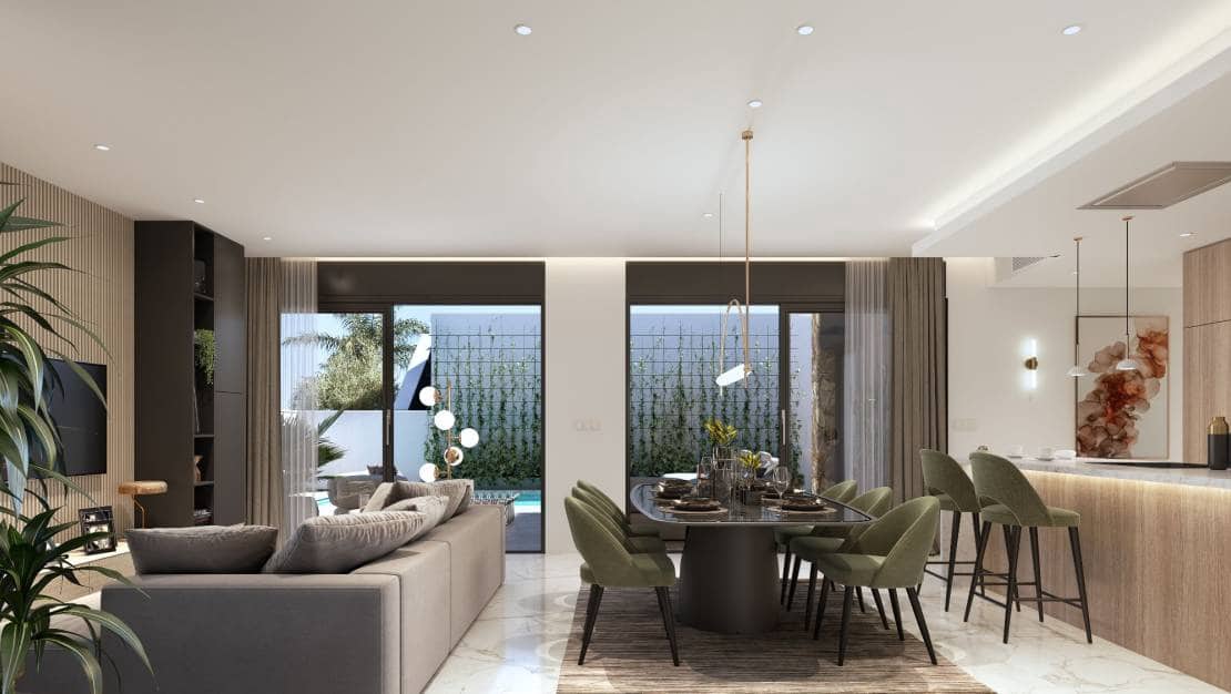 3 sovrum Semi-fristående Villa till salu i Ciudad Quesada med pool garage - 496 000 € (Ref: 9001952)