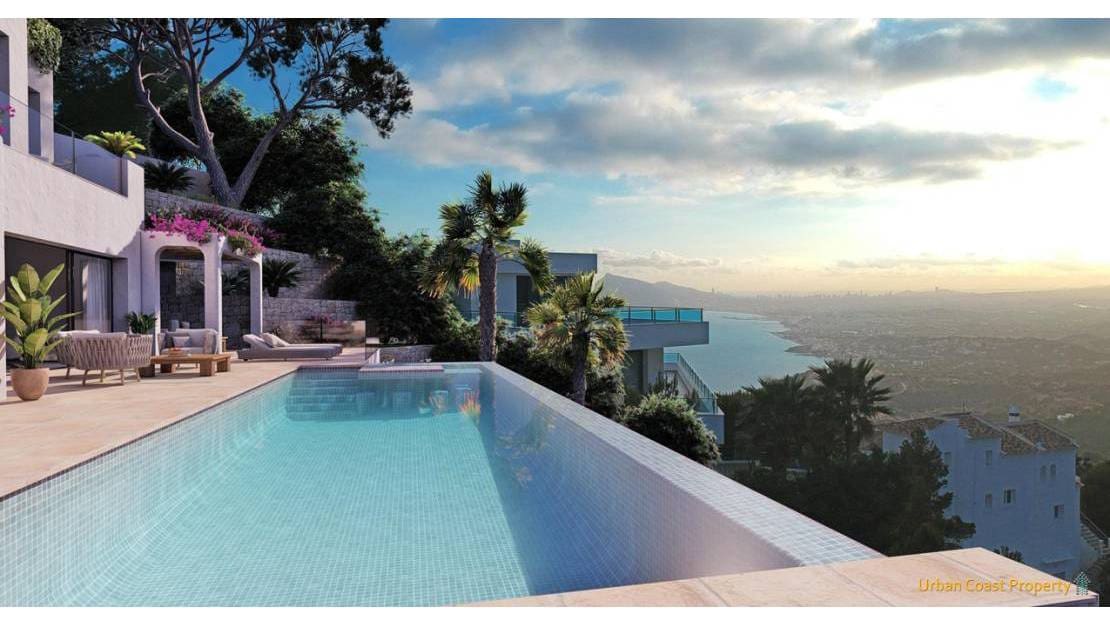 5 makuuhuone Huvila myytävänä paikassa Altea mukana uima-altaan 
autotalli - 2 495 000 € (Ref: 9033347)