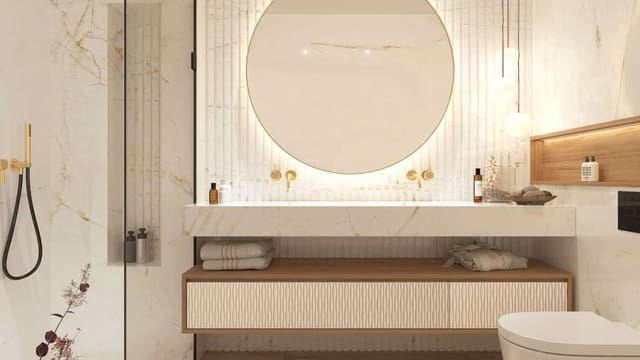 3 sypialnia Apartament przy plaży na sprzedaż w La Manga del Mar Menor z basenem garażem - 546 000 € (Ref: 9058006)