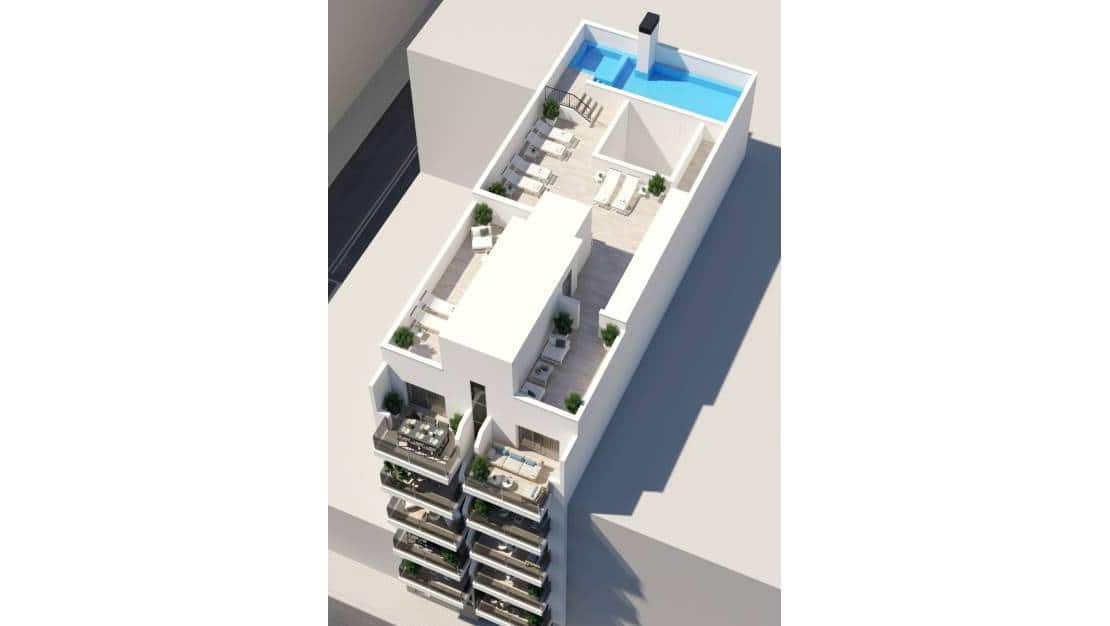 Apartamento de 2 habitaciones en Torrevieja en venta con piscina - 279.000 € (Ref: 9151126)