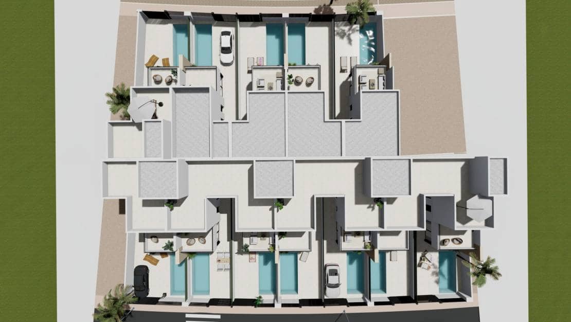 3 slaapkamer Halfvrijstaande villa te koop in Santiago de la Ribera met zwembad garage - € 379.000 (Ref: 9219361)