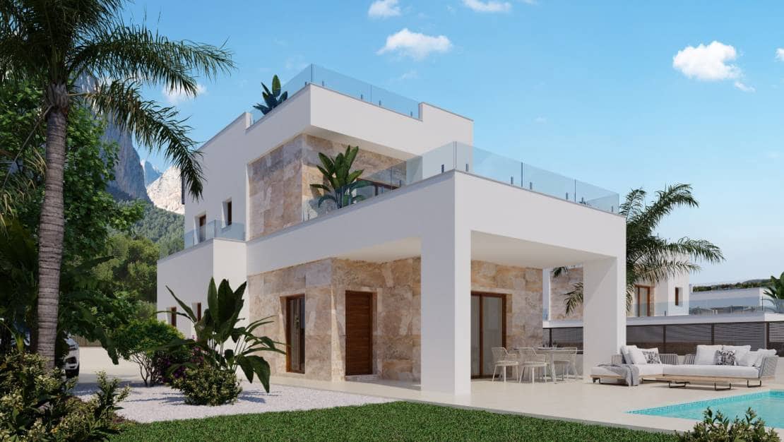 3 makuuhuone Huvila myytävänä paikassa Polop mukana uima-altaan - 598 000 € (Ref: 9254153)