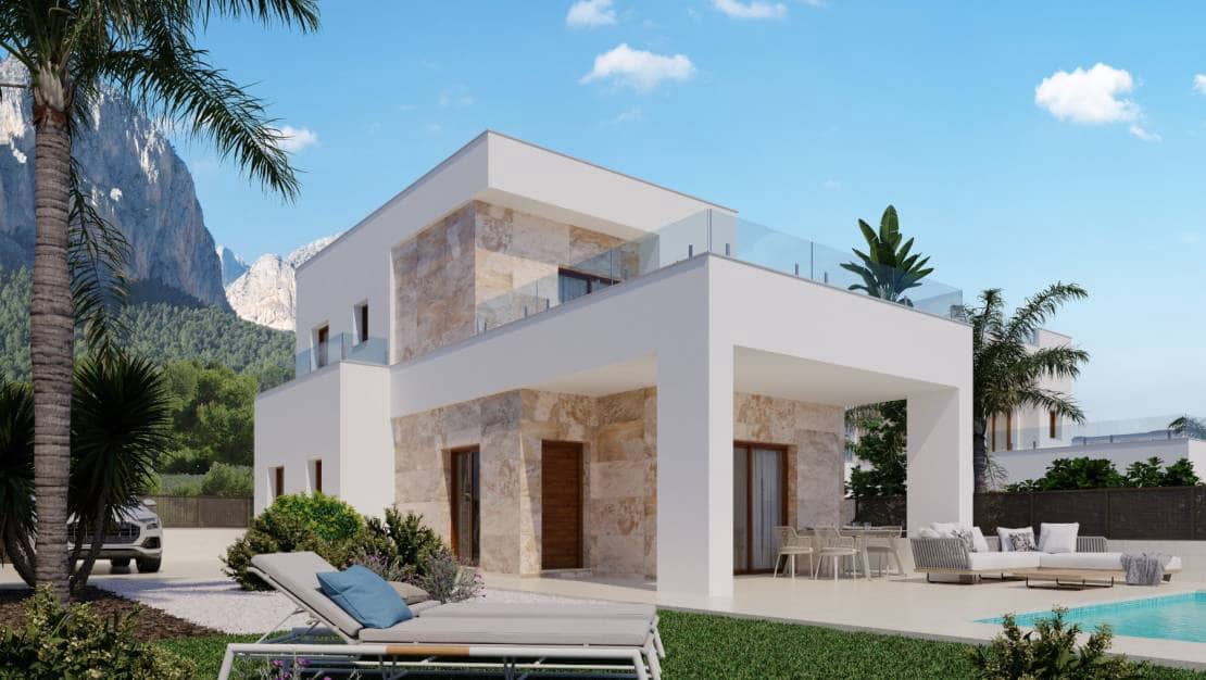 3 makuuhuone Huvila myytävänä paikassa Polop mukana uima-altaan - 598 000 € (Ref: 9254153)