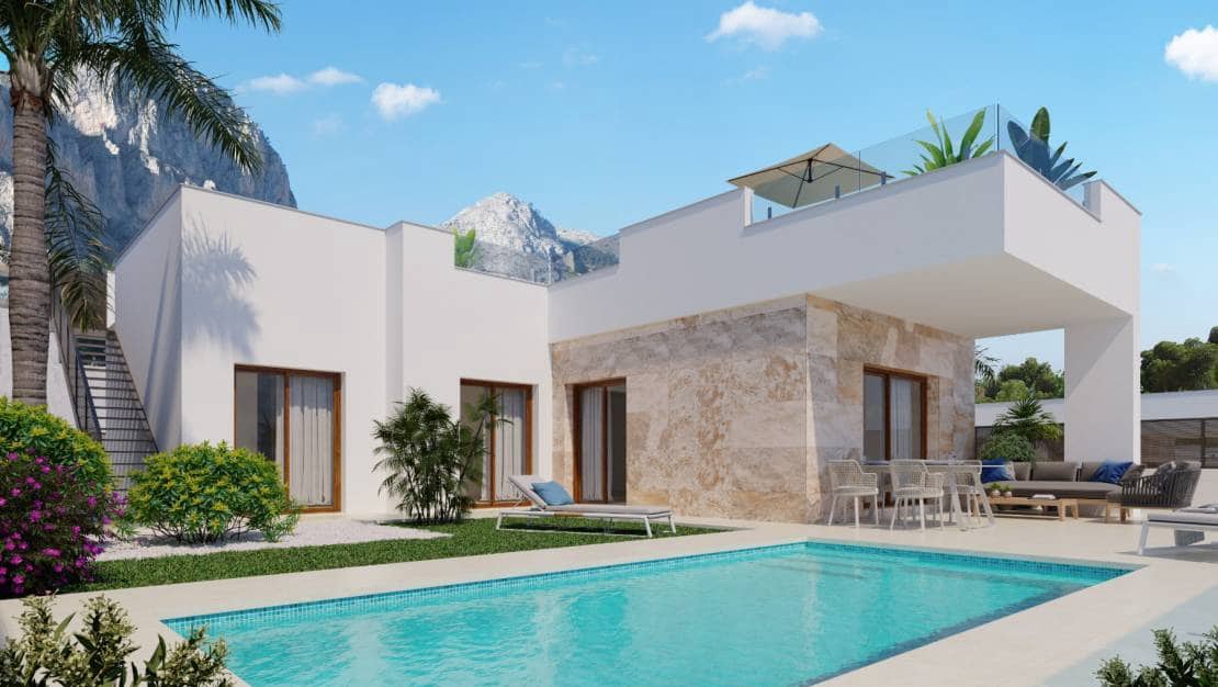 3 makuuhuone Huvila myytävänä paikassa Polop mukana uima-altaan - 598 000 € (Ref: 9254153)