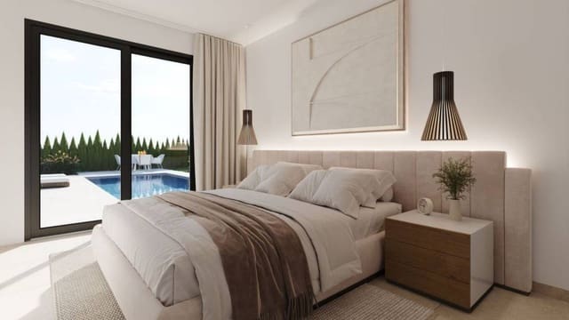 3 quarto Moradia Geminada para venda em Fuente Alamo de Murcia com piscina garagem - 344 900 € (Ref: 9278466)