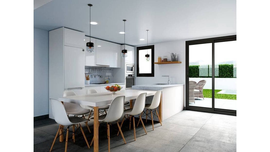 3 soveværelse Semi-Rækkehus til salg i Los Belones med swimmingpool garage - € 355.000 (Ref: 9301505)