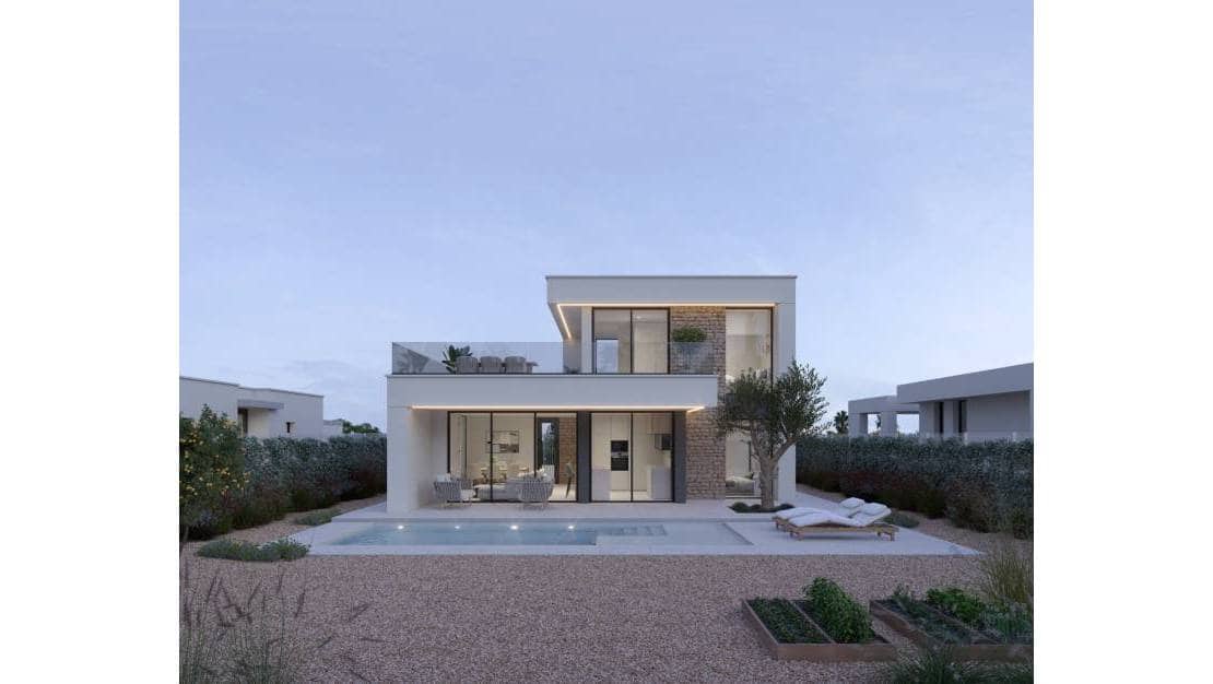 3 soverom Villa til salgs i Fuente Alamo de Murcia med svømmebasseng garasje - € 554 100 (Ref: 9345701)