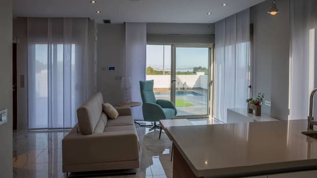 3 soveværelse Semi-Rækkehus til salg i Los Almendros (Orihuela Costa), Orihuela med swimmingpool garage - € 390.000 (Ref: 9360092)