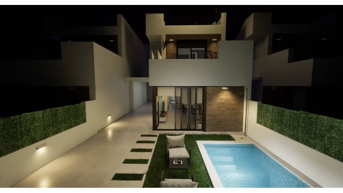 3 quarto Moradia para venda em Los Alcazares com piscina garagem - 419 900 € (Ref: 9384826)