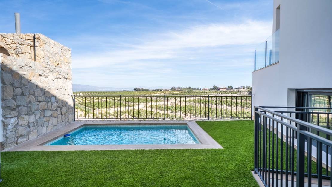 3 soverom Kjedet enebolig til salgs i Algorfa med svømmebasseng - € 495 000 (Ref: 9404744)