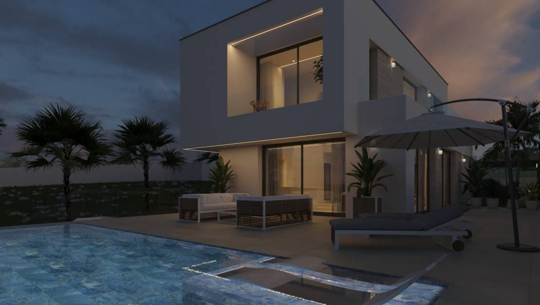 3 makuuhuone Huvila myytävänä paikassa Ciudad Quesada mukana uima-altaan 
autotalli - 1 050 000 € (Ref: 9558924)