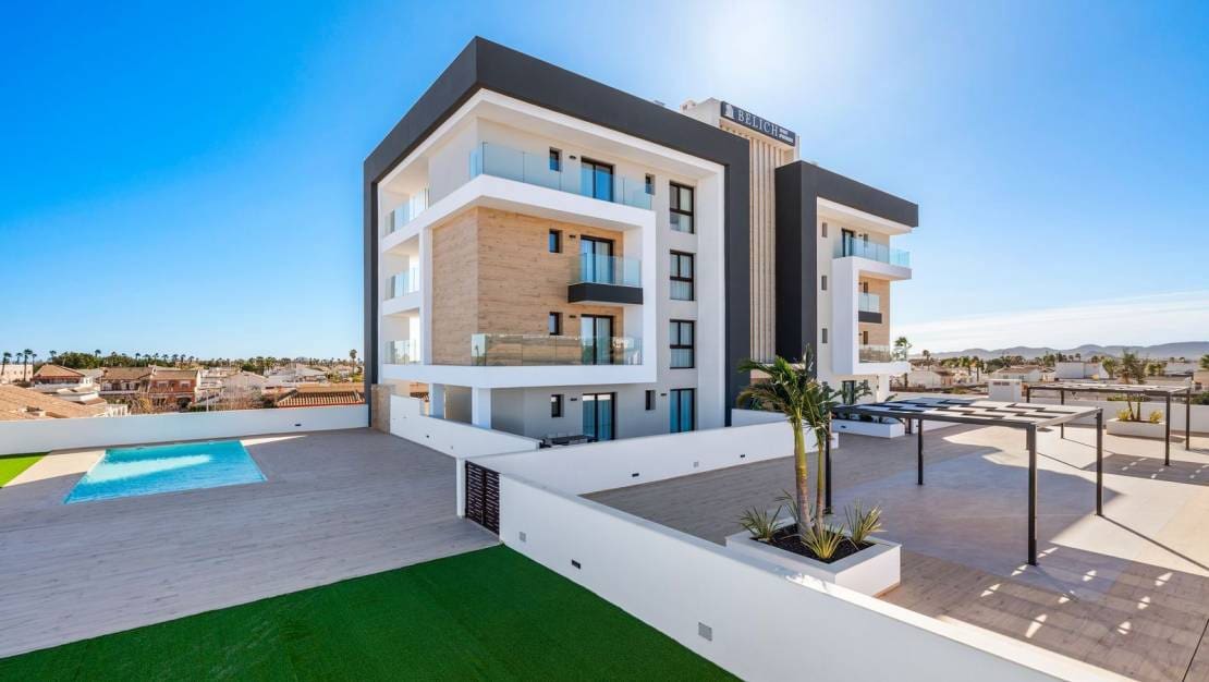 3 chambre Appartement de Plage à vendre à Los Alcazares avec piscine - 324 900 € (Ref: 9628145)