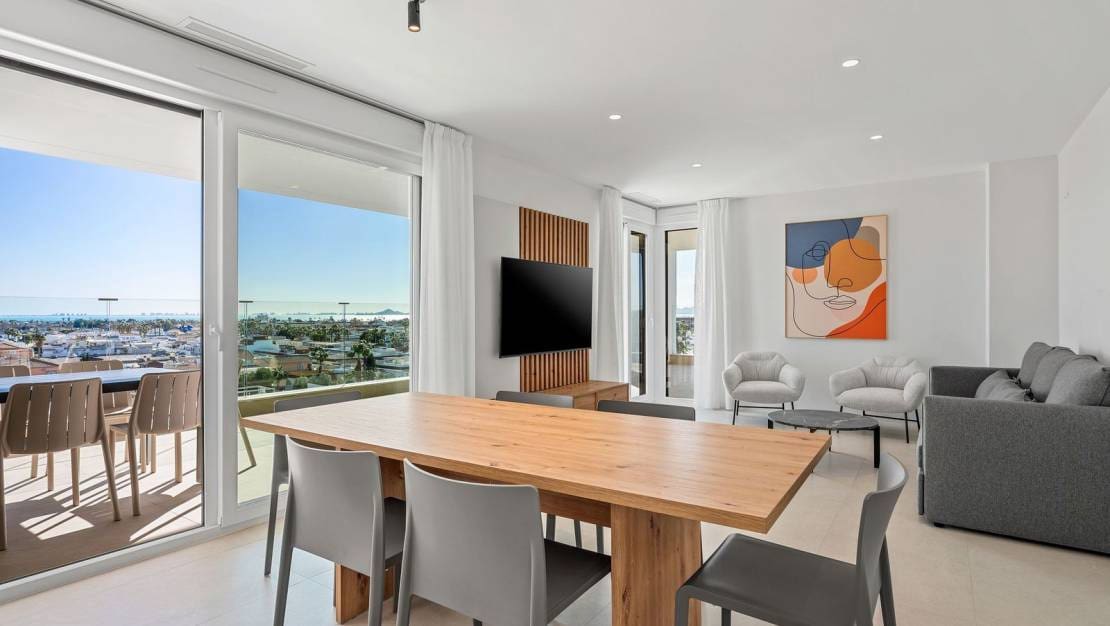 3 chambre Appartement de Plage à vendre à Los Alcazares avec piscine - 324 900 € (Ref: 9628145)