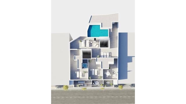 2 soveværelse Lejlighed til salg i Centro - Muelle Pesquero, Torrevieja med swimmingpool garage - € 299.000 (Ref: 9652864)