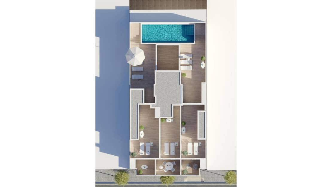 Apartamento de 1 habitación en Torrevieja en venta con piscina - 219.000 € (Ref: 9775879)
