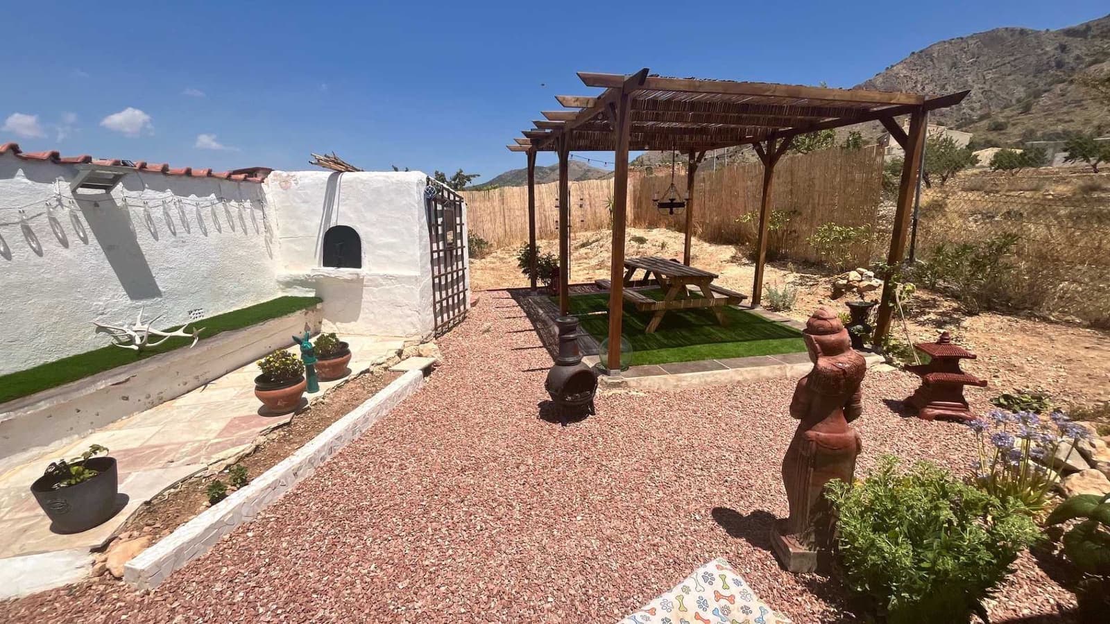 3 sypialnia Finka/Dom wiejski na sprzedaż w L'Alguena / Alguenya z basenem - 220 000 € (Ref: 10155409)