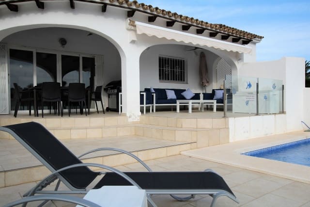 3 Zimmer Ferienvilla in Moraira mit Pool - 1.670 € (Ref: 3228501)